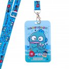 Sanrio Hangyodon Card Holder ID Tag Lanyard School Work Pass ID tag girls kid M25