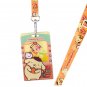 Sanrio Pompompurin Card Holder ID Tag Lanyard School Work Pass ID tag girls kid M6