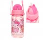 Sanrio My Melody Water Bottle with straw & Neck strap drink Container 350ml M6