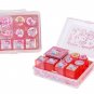 Sanrio HELLO KITTY 8 pieces EVA Stamps with ink pads Mini Stamp sets girls 迷你印章套裝 M6