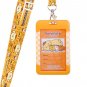 Sanrio Pompompurin Card Holder ID Tag Lanyard School Work Pass ID tag girls kid M6