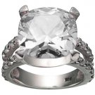 18K Gold Plated Britney Spears 5 Cts. Engagement Ring