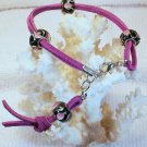 Purple Suede Leather Ankle Bracelet. Check Our Store twodotts.ecrater.com Purple Suede Leather Ankle Bracelet. Check Our Store twodotts.ecrater.com
