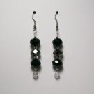 Jet Black & Smoke color beaded Ear Rings Jet Black & Smoke color beaded Ear Rings