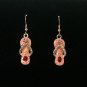 Pink Flip Flop ear rings