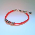 Orange Paracord Ankle Bracelet