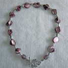 Amethyst Shell Necklace Amethyst Shell Necklace