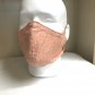 Face Mask with Filter Pocket Peach print 063