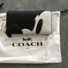 Disney X Coach Mickey Mouse 54000 Accordion Zip Wallet Brand New