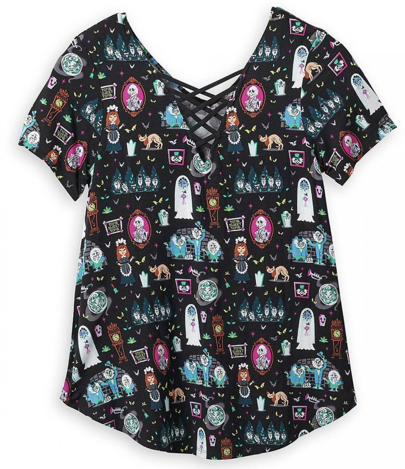 haunted mansion shirt womens