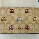 Coach Ghost Print Pac-Man Hayden Foldover Crossbody Clutch