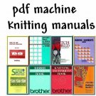 Brother KH-930/CompuKnit III Knitting Machine Manuals & Stitchworld + DAK on DVD
