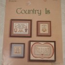 CROSS STITCH LEAFLET #6 COUNTRY IS *SHIPS FREE*