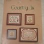 CROSS STITCH LEAFLET #6 COUNTRY IS *SHIPS FREE*