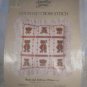 BEAR & RIBBON PILLOW COUNTED CROSS STITCH KIT *NEW* *SHIPS FREE*
