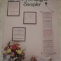 GLORIA & PAT CROSS STITCH LEAFLET A THOUGHTFUL SAMPLER *SHIPS FREE*
