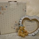ENESCO CHERISHED TEDDIES DEC. BIRTHSTONE PHOTO FRAME *SHIPS FREE*