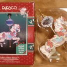 ENESCO TOBIN'S DEBUT DANCER L.E. ORNAMENT CAROUSEL HORSE 1996 *SHIPS FREE*