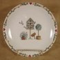 THOMSON POTTERY BIRDHOUSE DESSERT PLATES SET OF 3