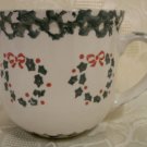 TIENSHAN FOLK CRAFT HOLIDAY PINES MUG