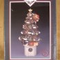 HANDPAINTED PORCELAIN CHRISTMAS TREE NIGHT LIGHT W/LIGHT SENSOR