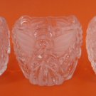 GORHAM LEAD CRYSTAL NORTH POLE EXPRESS VOTIVES *NIB*