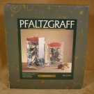 PFALTZGRAFF GALAXY HOLIDAY FLOATING CANDLE VASE SET *NIB*