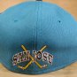 NHL CENTER ICE BASEBALL HAT SAN JOSE SHARKS NWT SIZE 7 *SHIPS FREE*