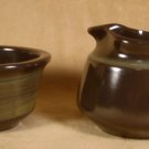 FRANCISCAN MADEIRA CREAM & SUGAR SET 2 PC.