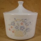 CORNING CORELLE COUNTRY CORNFLOWER SUGAR BOWL W/LID