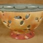 SANGO SWEET SHOPPE CHRISTMAS LG. PIERCED FOOTED BOWL