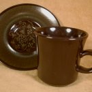 FRANCISCAN MADEIRA CUPS & SAUCERS 8 PC. SET