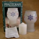 PFALTZGRAFF NORDIC CHRISTMAS FLOATING CANDLE JAR *MIB
