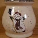 HOME & GARDEN PARTY SNOWMAN TART WARMER 2001 U.S.A.
