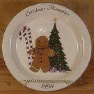 HOME & GARDEN PARTY 1998 CHRISTMAS MEMORIES PLATE *MIB*
