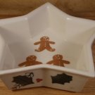 HARTSTONE GINGER TRADITIONS STAR DISH U.S.A. 1991