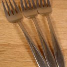 SILCO USA PANORAMA (IS) STAINLESS SALAD FORKS SET OF 3 - *SHIPS FREE*