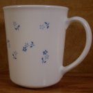 CORNING CORELLE PROVENCIAL BLUE STRAIGHT SIDED MUGS - 4