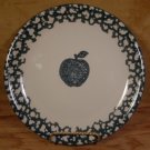 TIENSHAN FOLK CRAFT APPLE GREEN SPONGEWARE DINNER PLATES - 3