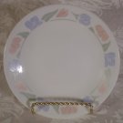 CORELLE FRIENDSHIP PASTEL FLORAL DESSERT PLATES - 4 - *EUC*
