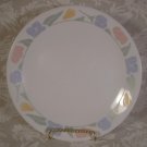CORELLE FRIENDSHIP PASTEL FLORAL DINNER PLATES - 4 - *EUC*