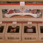 HALLMARK KEEPSAKE ORNAMENT TRAIN SET WITH DISPLAY STAND