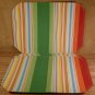 MULTI-COLOR BRIGHT COLORFUL PLACEMATS NEW - SET OF 4 *SHIPS FREE*