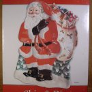 FITZ & FLOYD LARGE 17" HOLIDAY SANTA CHIP & DIP *NEW IN BOX*