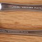 ONEIDA COMMUNITY RELIANCE SILVER PLATE BRIDAL ROSE 2 PC. *SHIPS FREE*