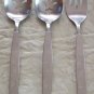 ONEIDA COMMUNITY STAINLESS CELEBRITY PIERCED SPOONS + MEAT FORK *SHIPS FREE*