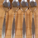 SUPREME STAINLESS USA IS SWIRL FLATWARE TABLESPOONS - 4 *SHIPS FREE*