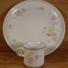 SAKURA CLAUDETTE 1123 DINNER PLATES & CUP 3 PC. LOT *EUC*