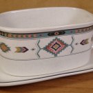 MIKASA STUDIO NOVA ADIRONDACK GRAVY BOAT SERVER W/LINER
