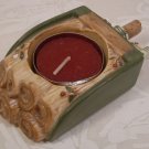 YANKEE CANDLE CINNAMON STICK TEALIGHT HOLDER +TEALIGHT *SHIPS FREE*